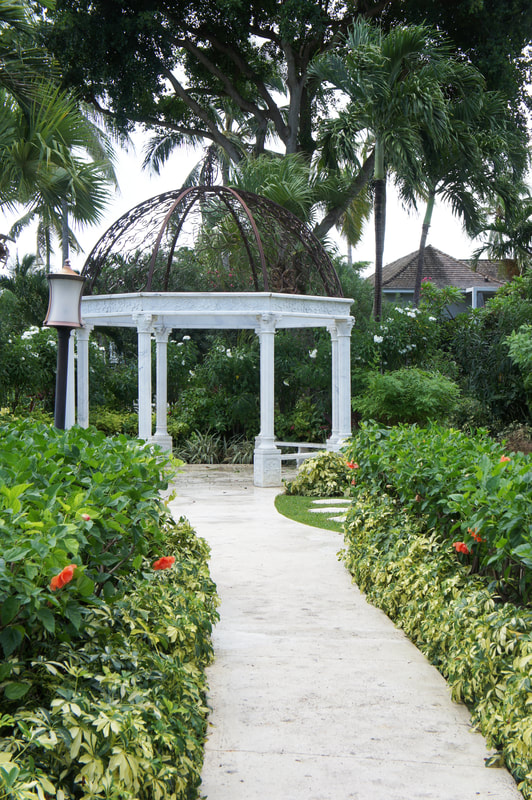 Gazebo at Sandals Royal Bahamian Resort.