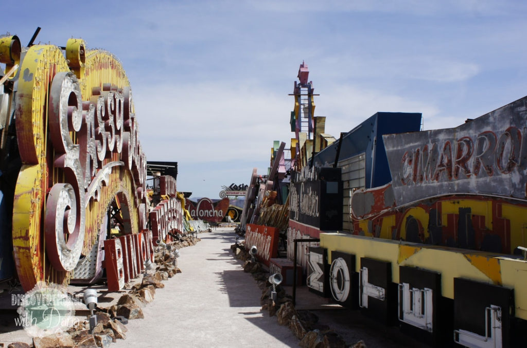 Photos to inspire you to visit Vegas - Vintage Sign Collection at the Neon Museum