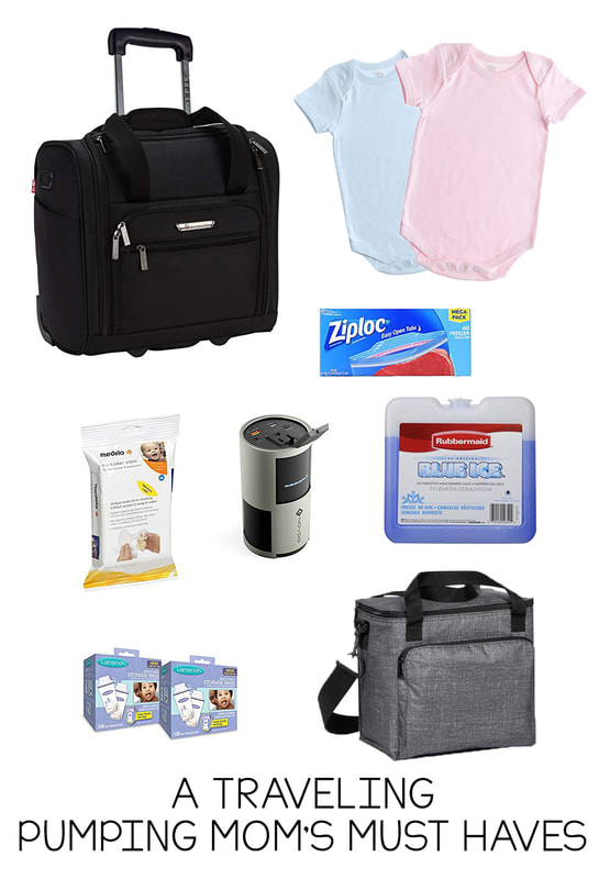 Must Haves for the Traveling Pumping Mom