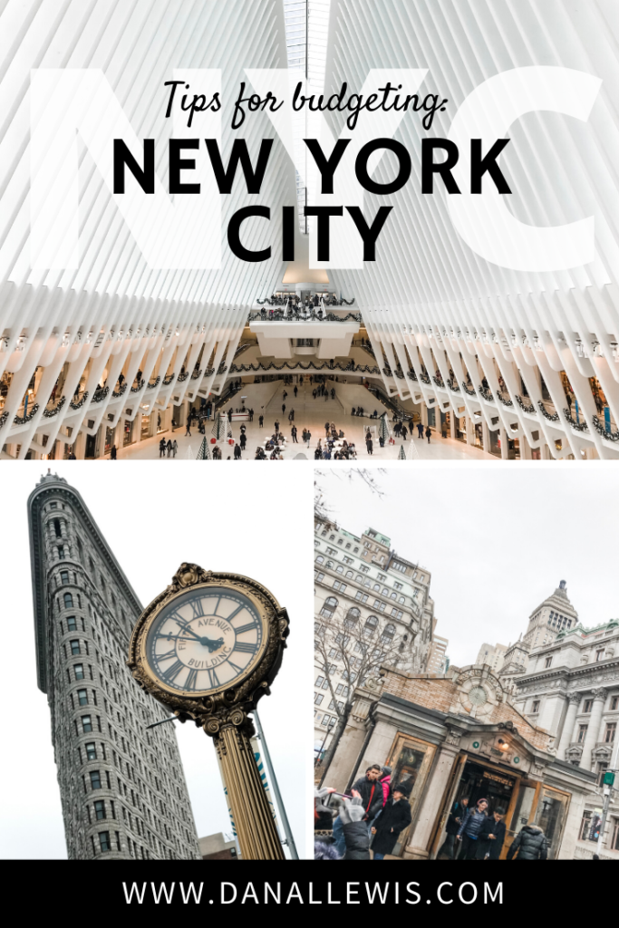 Budgeting while Visiting New York City