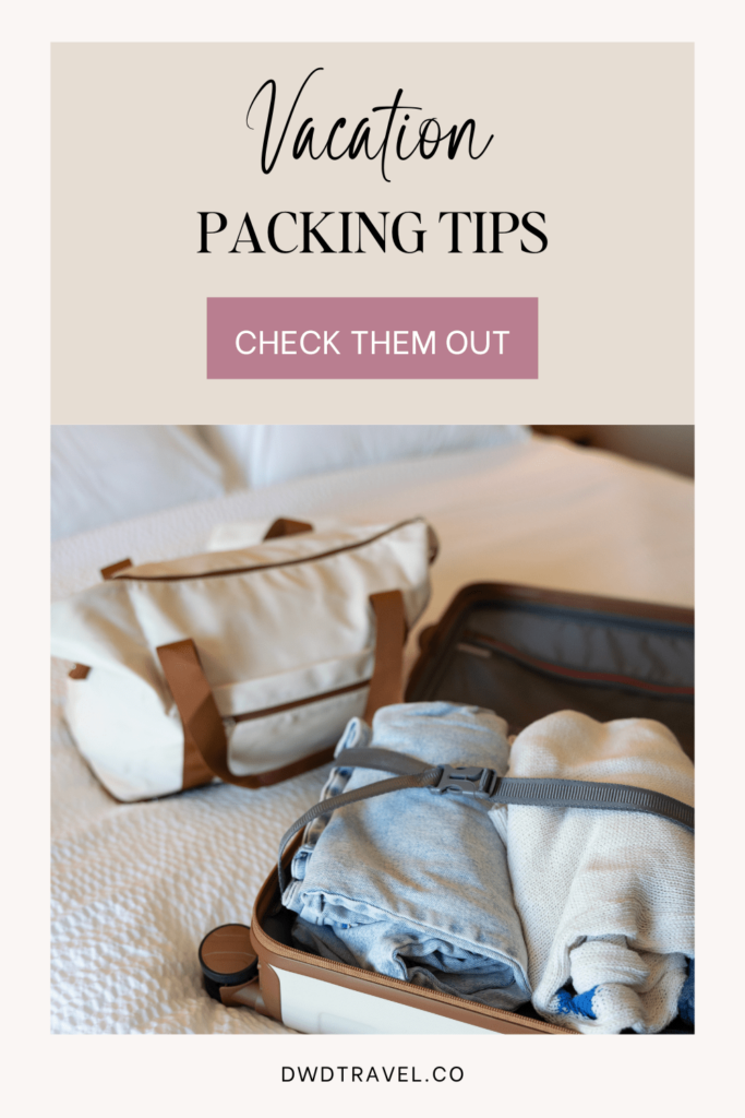 Vacation Packing Tips