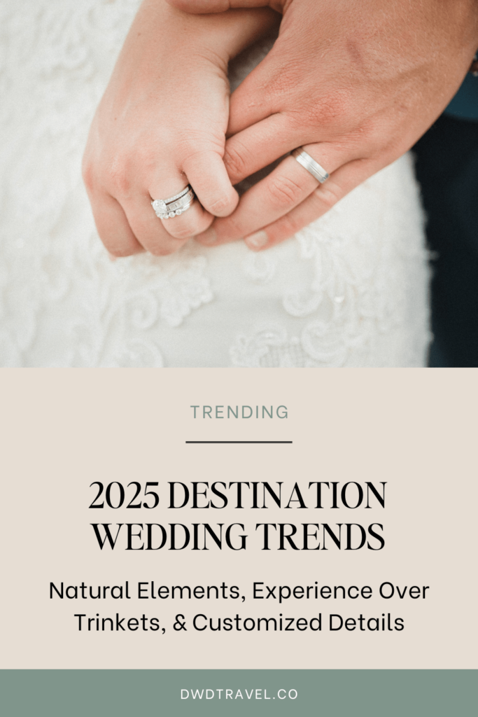 2025 Destination Wedding Trends