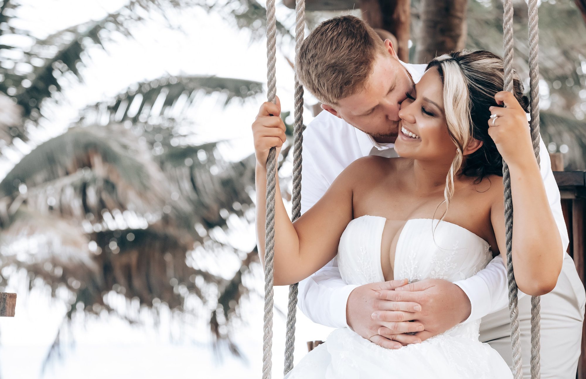 Real Destination Wedding At The Fives Beach Hotel & Residences All Inclusive Resort in Playa del Carmen, Mexico