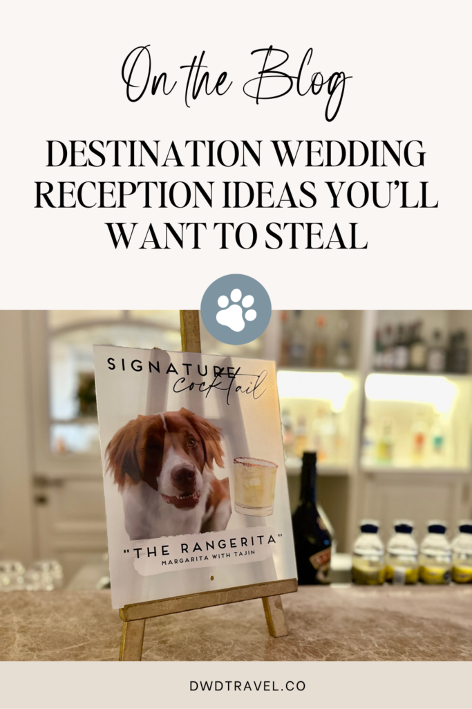 Graphic - Destination Wedding Reception Ideas