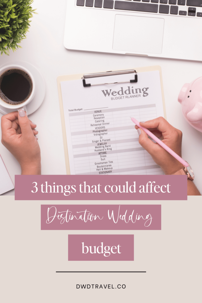 Graphic - Destination Wedding Budget