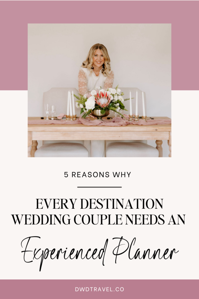 Graphic - Experienced Destination Wedding Planner