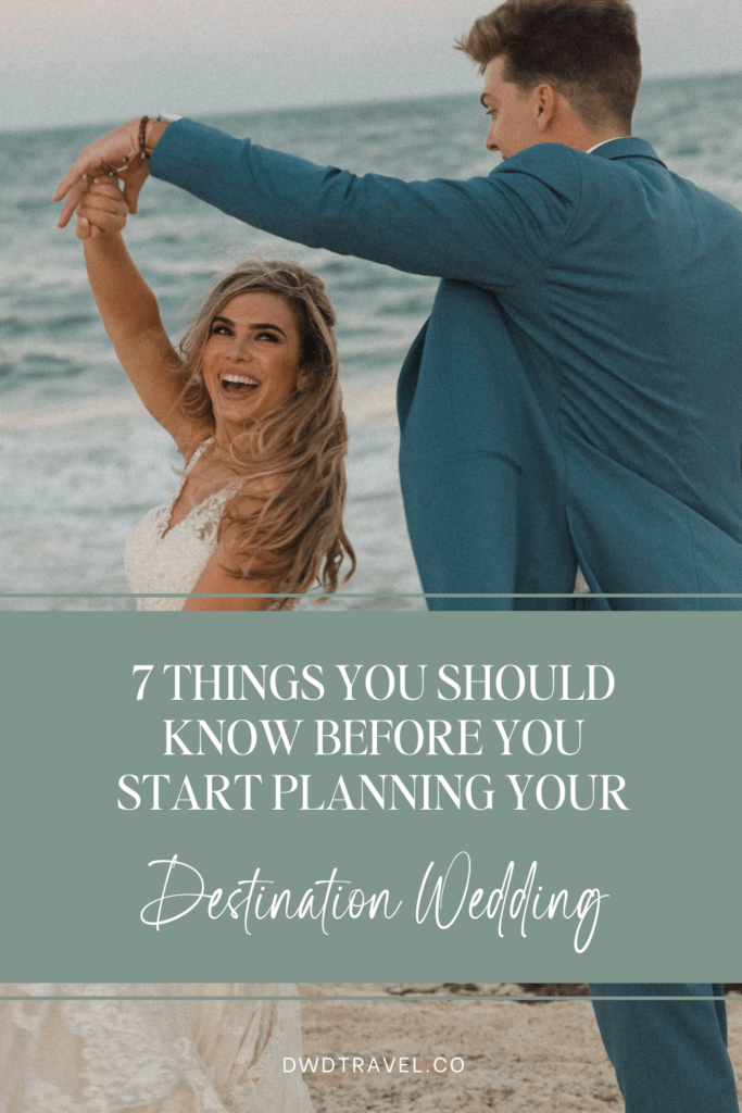 Destination Wedding Planning Process