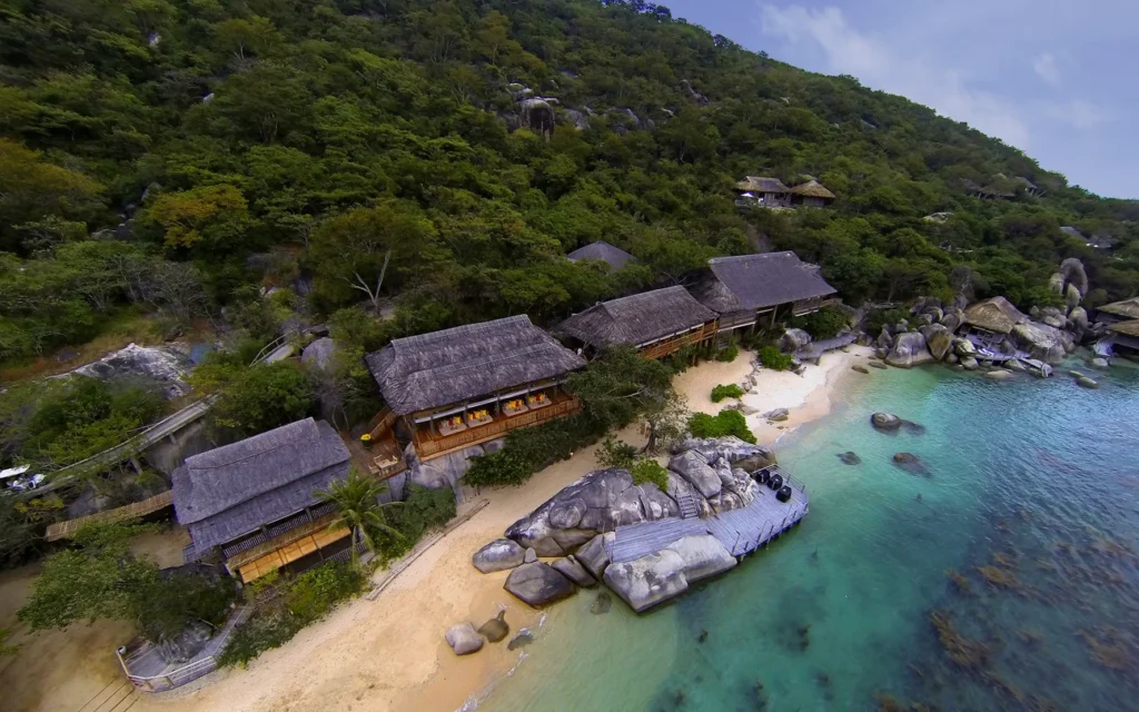 Six Senses Ninh Van Bay - Birds Eye View