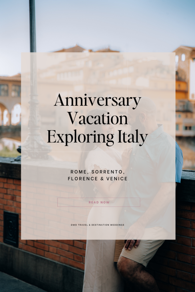 Planning a honeymoon in Italy pinterest graphic