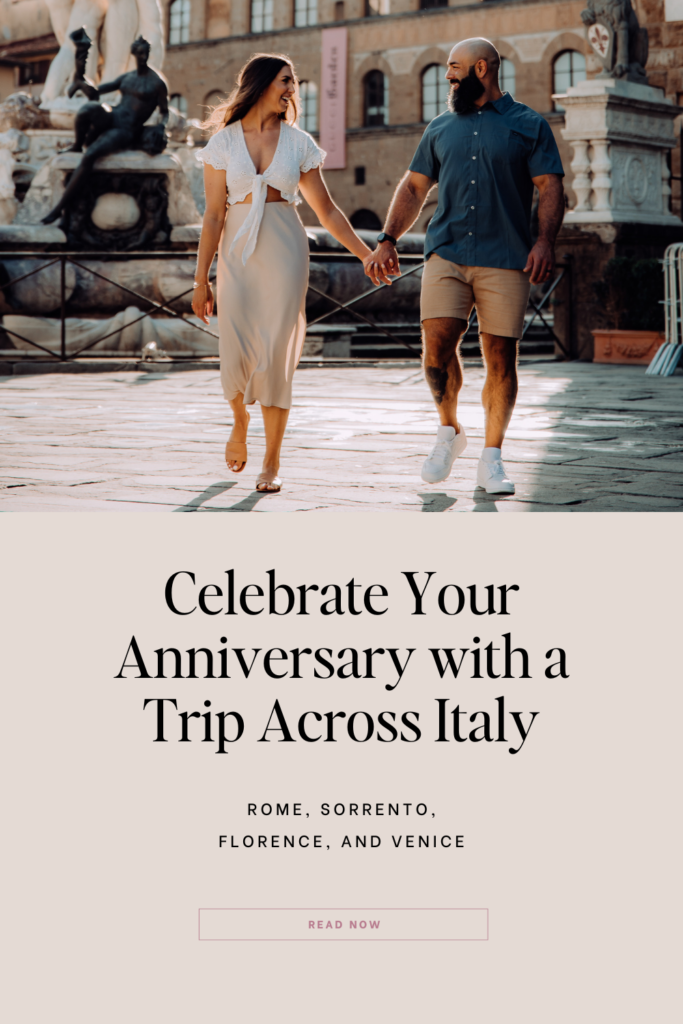 Planning a honeymoon in Italy pinterest graphic