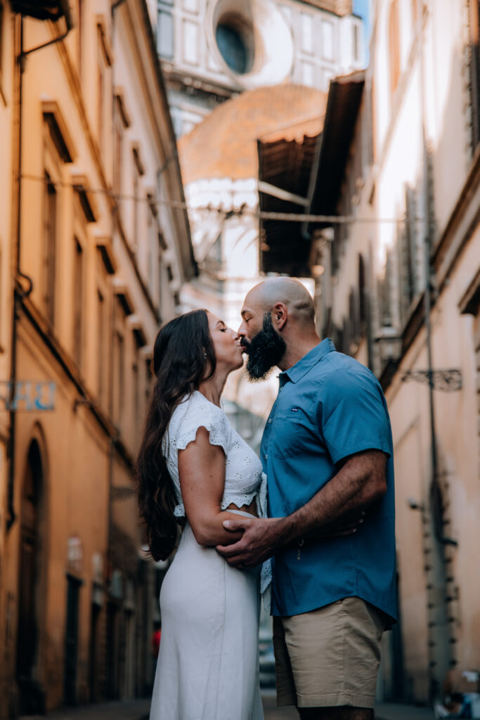 couple on their Italian honeymoon