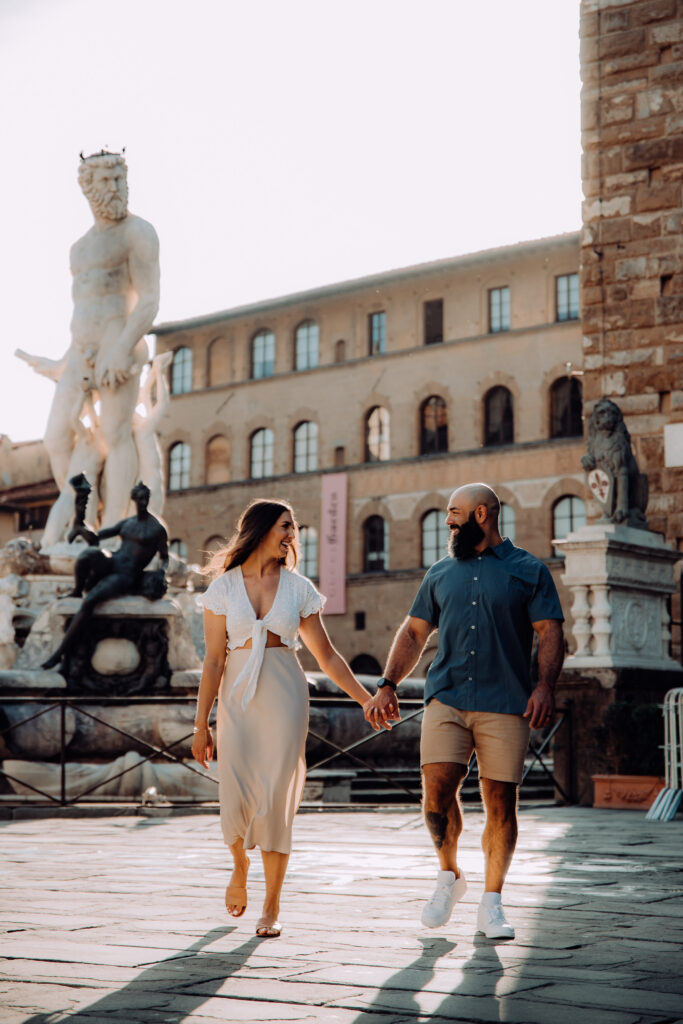 couple on their Italian honeymoon