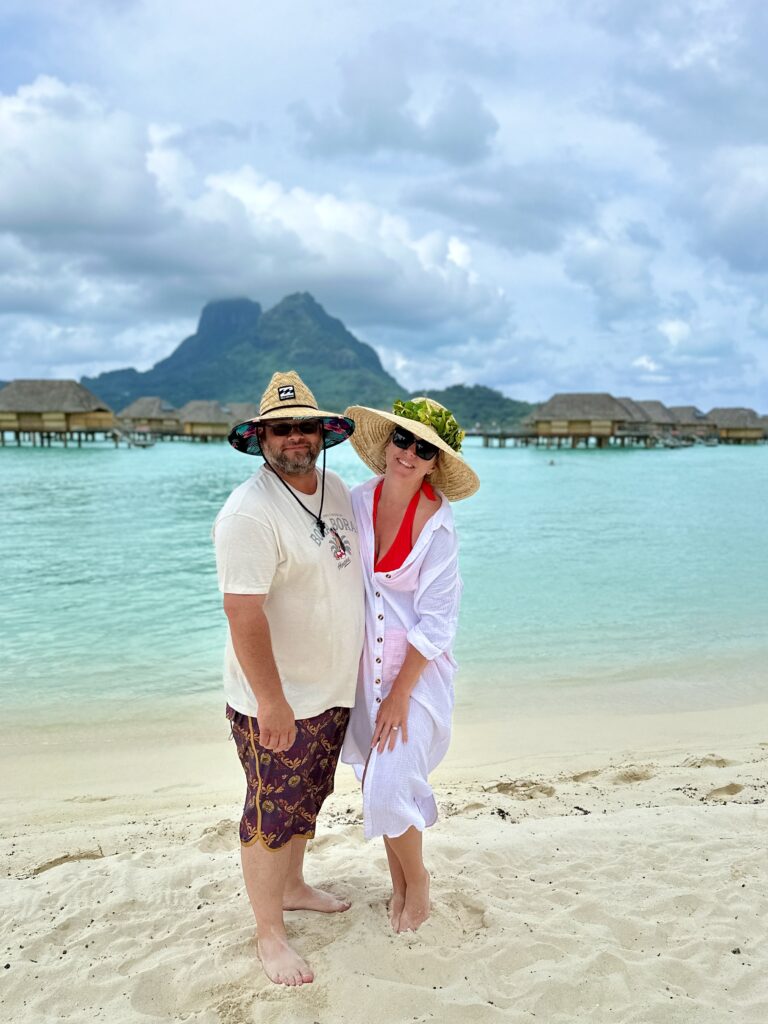 Couple on a Bora Bora Vacation