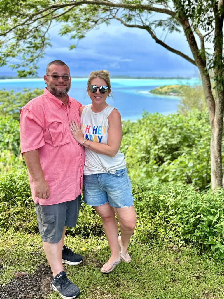 Couple on a Bora Bora Vacation