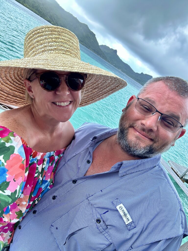 Couple on a Bora Bora Vacation