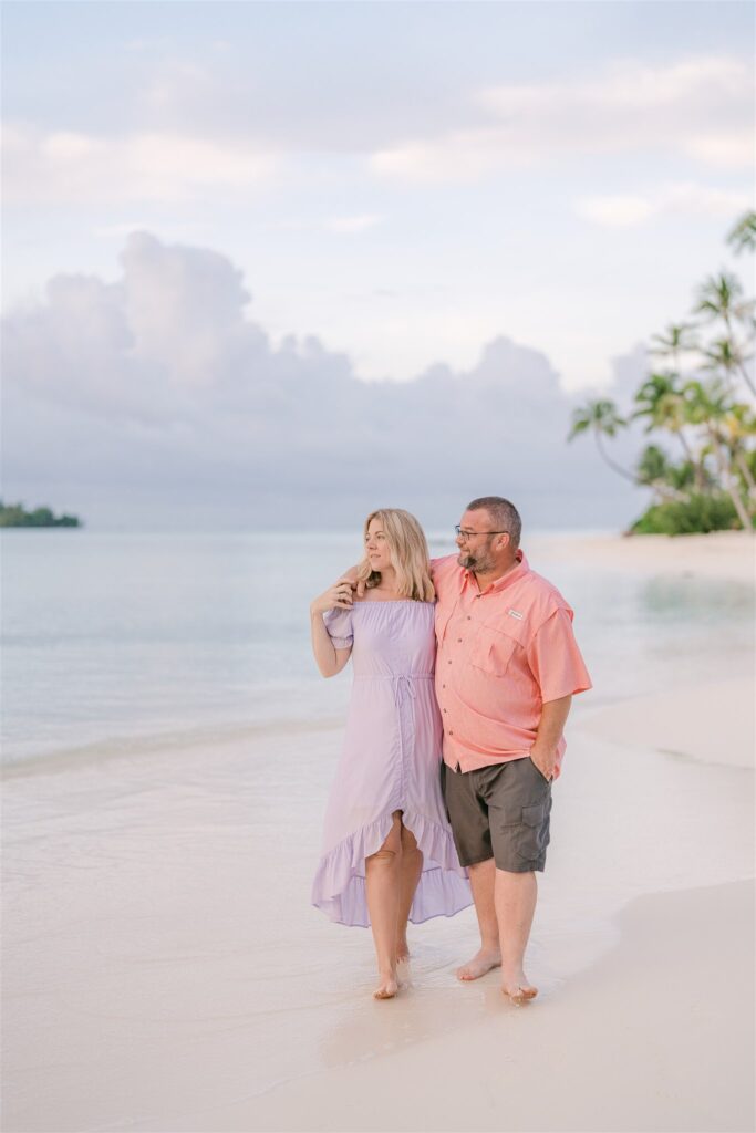 Couple on a Bora Bora Vacation