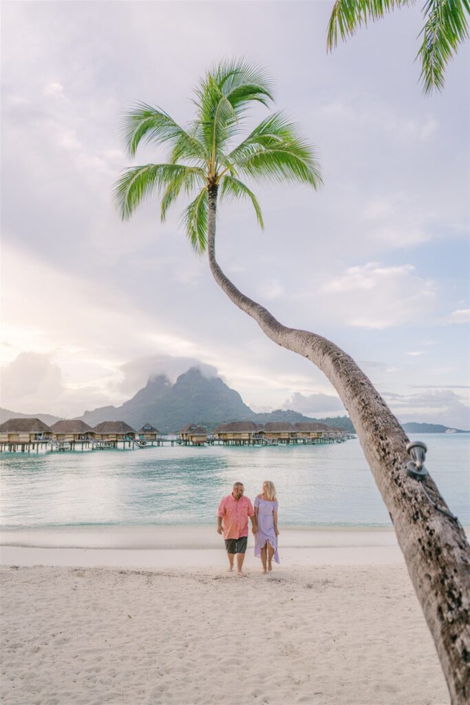 Couple on a Bora Bora Vacation