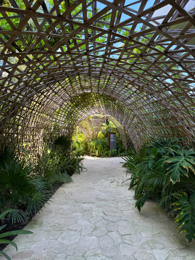For a classic destination wedding feel, the beachfront pergola is everything you’d hope for. Soft sand, turquoise water, and gentle ocean breezes make it the perfect place to exchange vows in nature's most beautiful setting.-Secrets Moxché wedding