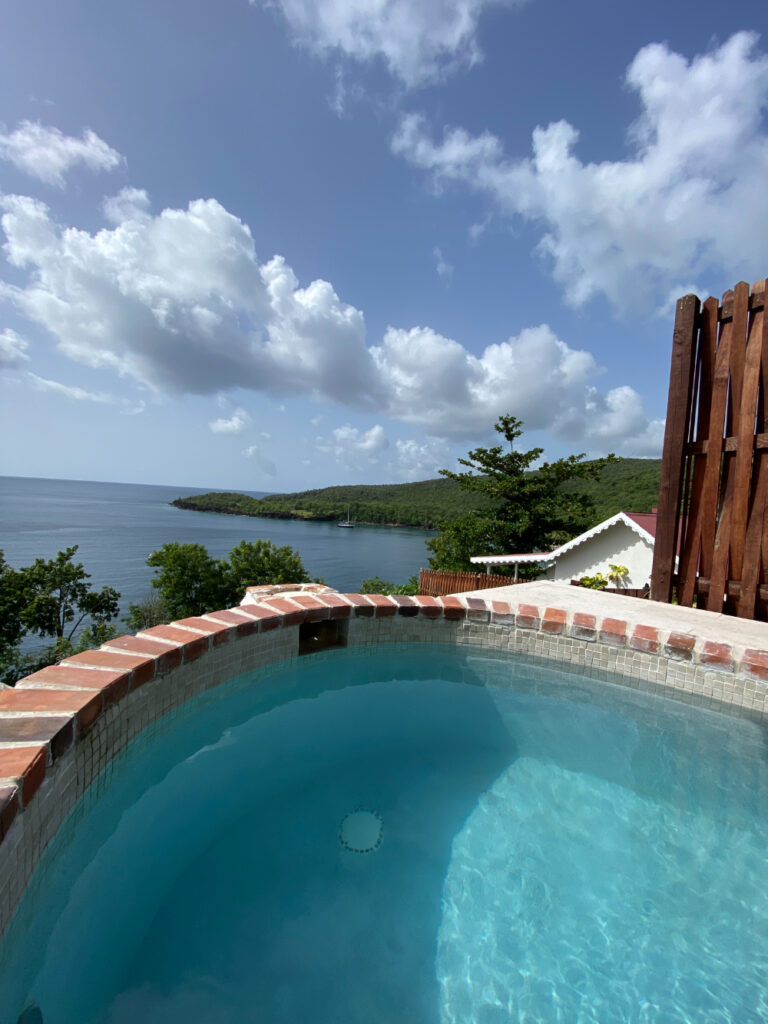 pool view of the ocean