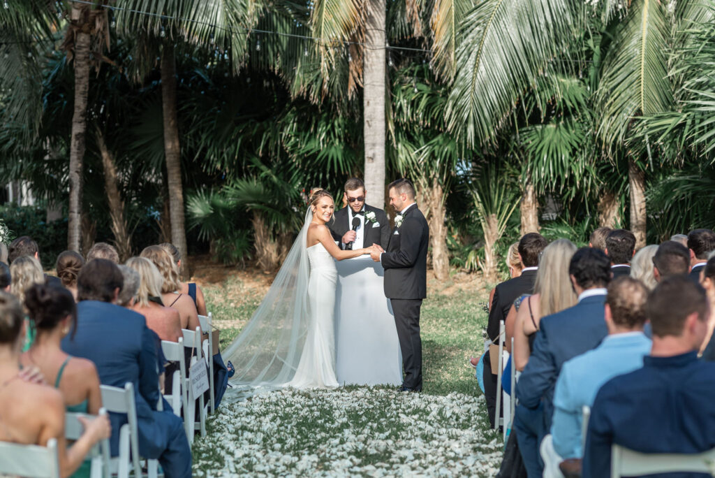 Atelier Playa Mujeres Destination Wedding Garden Ceremony