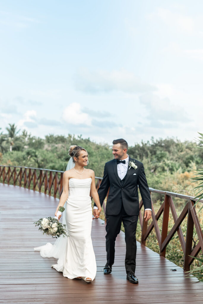 Atelier Playa Mujeres Destination Wedding Couple