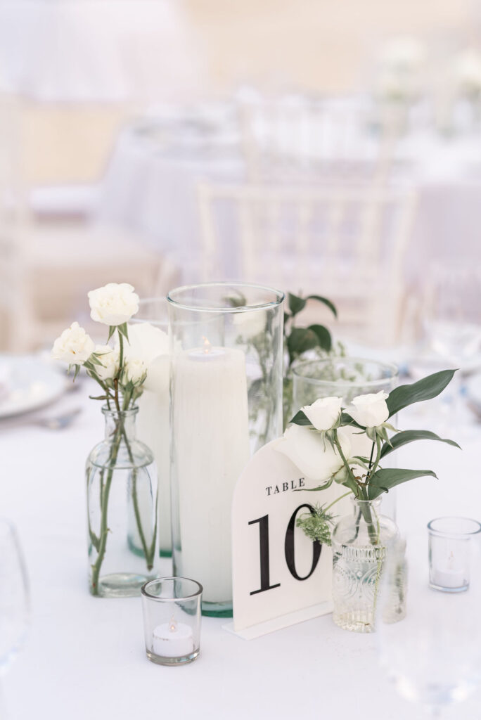 Wedding Reception Centerpiece Details