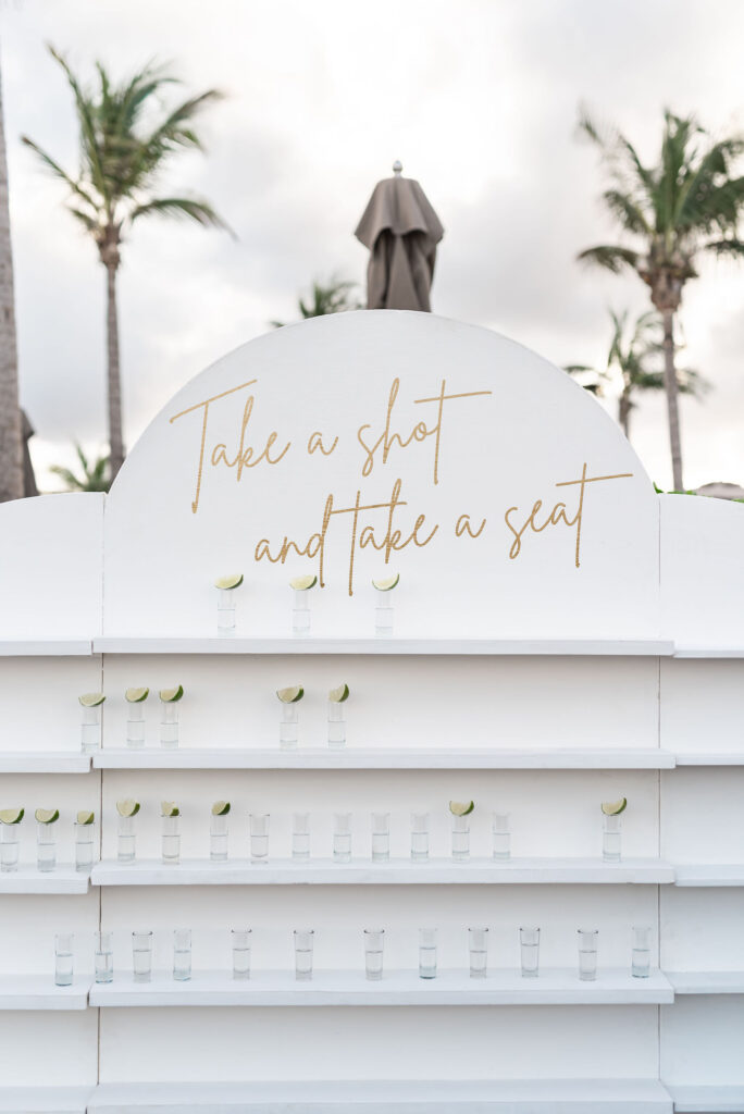Atelier Playa Mujeres Destination Wedding Seating Chart
