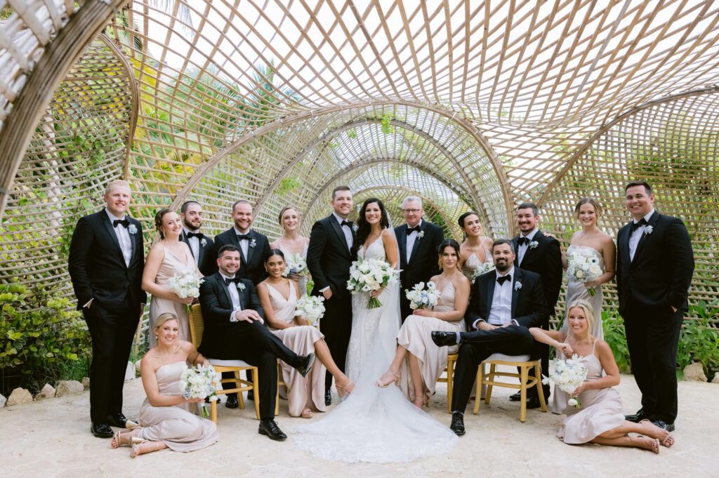 Secrets Moxche Destination Wedding | Wedding Party