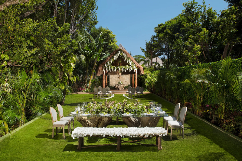 garden Tulum wedding venues at Dreams Tulum