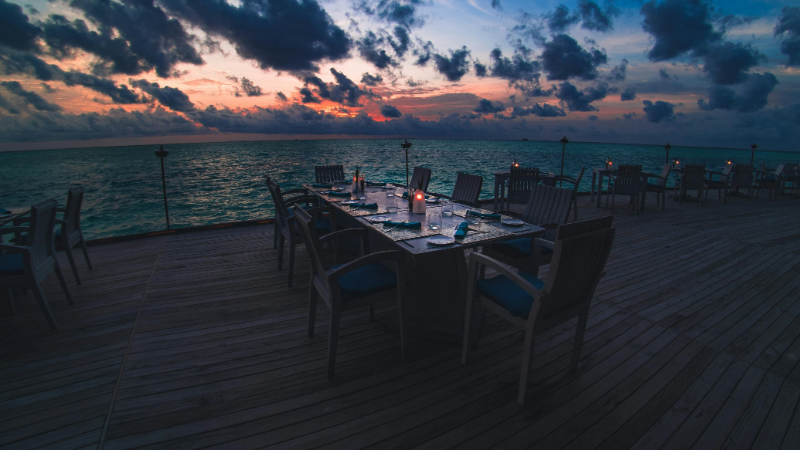 Riviera Maya wedding resorts with oceanfront dining, sunset views, and romantic beach reception setup