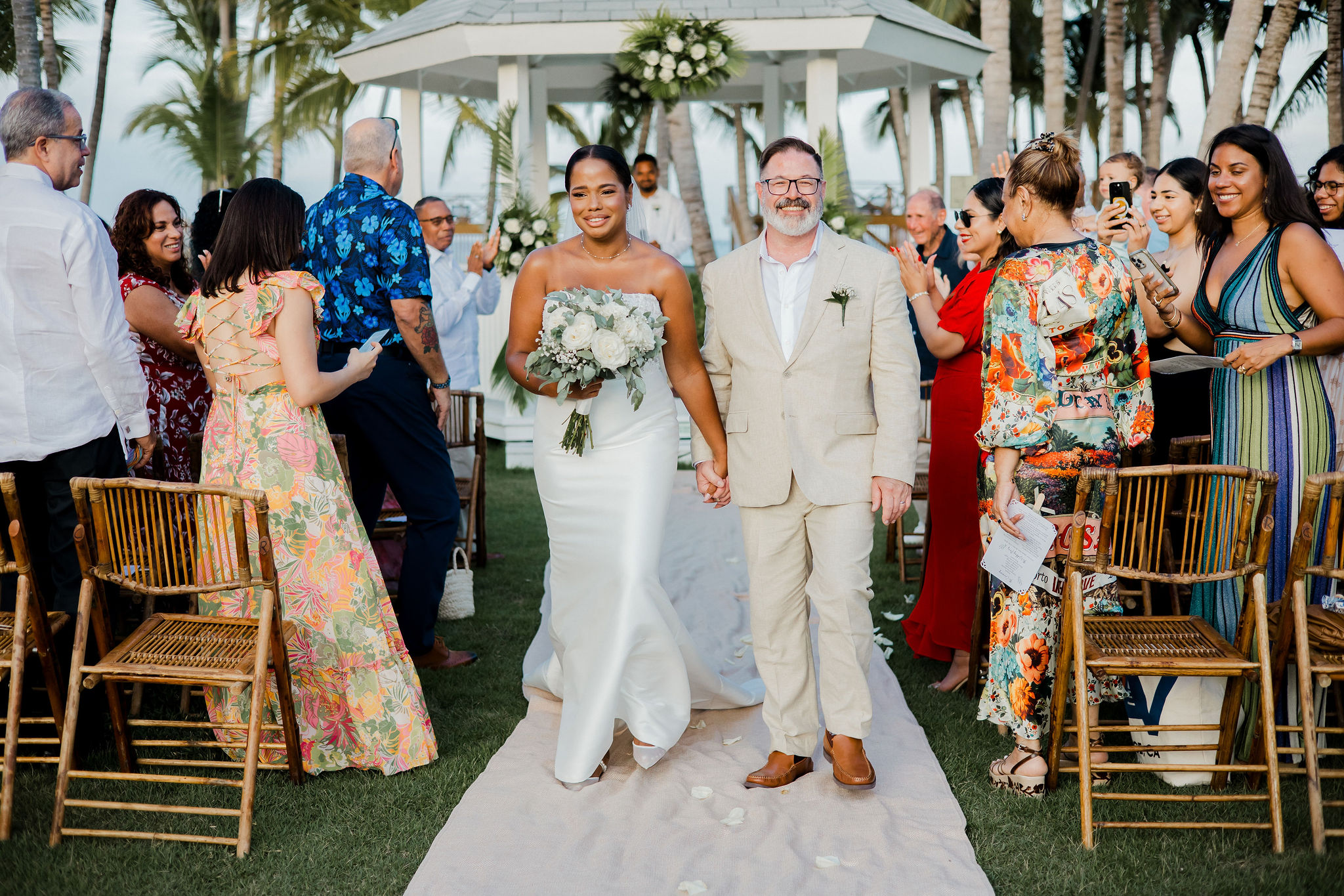 dreams flora destination wedding couple ceremony